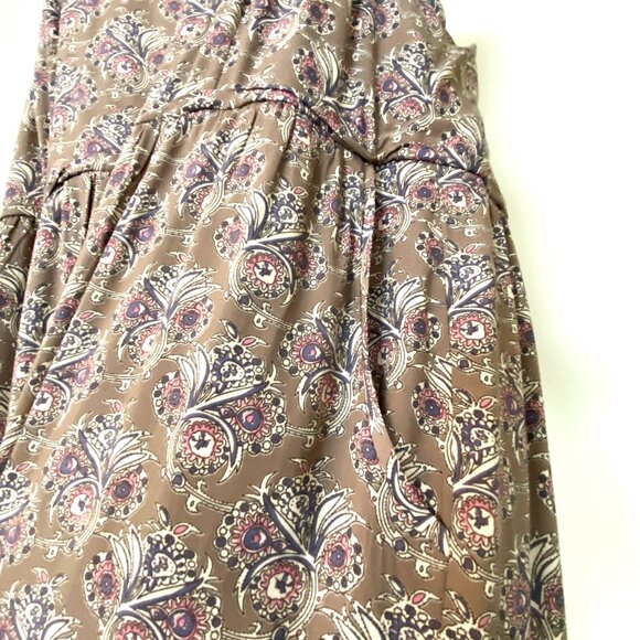 Forever 21 Purple Floral Floor-Length Jumpsuit - Picture 3 of 7